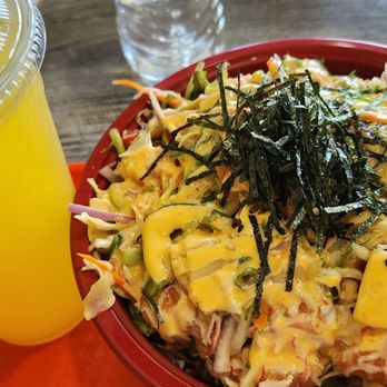 Poke Sushitto - Poke salad bowl with ahi, shrimp and salmon - Sushi Bars Near Me - North Las Vegas, Nevada