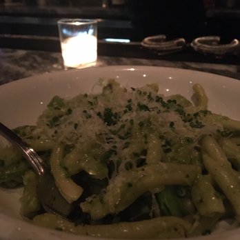 Barbuzzo - Pasta w asparagus leeks and pesto $18. - Mediterranean Near Me - Philadelphia, Pennsylvania