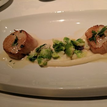 Gary Danko - Seared scallops: my favorite of the night!! Everything on the plate was perfect - New American Near Me - San Francisco, California