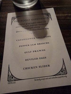 Menu photo 2 The Roost Sacramento, CA Menu photo 2 The Roost Sacramento, CA