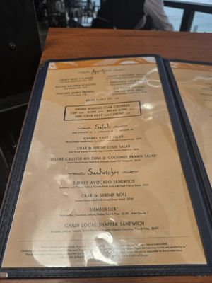 Menu photo 2 The Fish Hopper Monterey, CA Menu photo 2 The Fish Hopper Monterey, CA