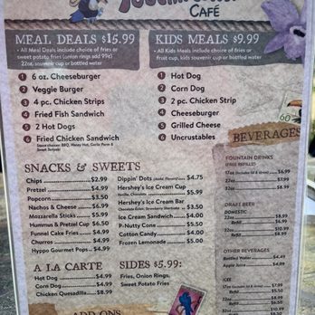 Toucan Tina Snack Bar - Menu - Cafes Near Me - Saint Augustine, Florida