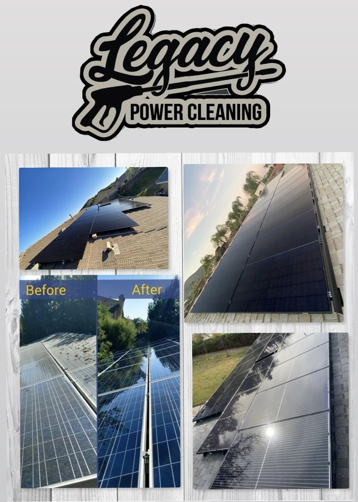 Slide of Legacy Power Cleaning