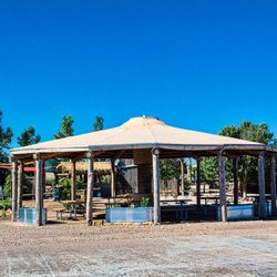 Sundance High Plains RV Park and Cabins - Picnic Area with Gas Grill