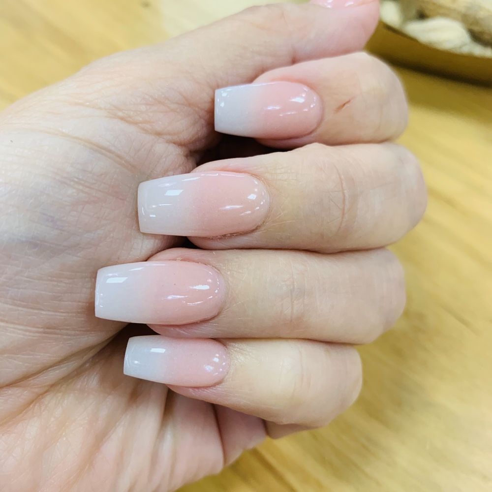 Joe Nails - I was told by other places they could not do this ombré design with SNS, Lily did an amazing job - Nail Salons Near Me - Austin, Texas Joe Nails - I was told by other places they could not do this ombré design with SNS, Lily did an amazing job - Nail Salons Near Me - Austin, Texas