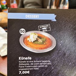 Günay Fisch - Better description of the dessert.