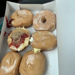 Custard Filled Donut