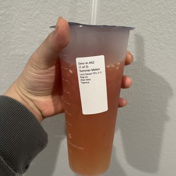 Feng Cha Teahouse - I ordered a Summer Melon Tea with boba topping for a friend, but when I got the drink, there was no boba. - Bubble Tea Near Me - Fullerton, California Feng Cha Teahouse - I ordered a Summer Melon Tea with boba topping for a friend, but when I got the drink, there was no boba. - Bubble Tea Near Me - Fullerton, California