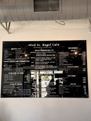 Menu photo 3 42nd Street Bagel Cafe Upland, CA