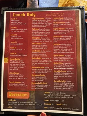 Menu photo 2 Mi Hacienda Pikeville, KY Menu photo 2 Mi Hacienda Pikeville, KY