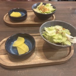 Side salad and radish starter Side salad and radish starter