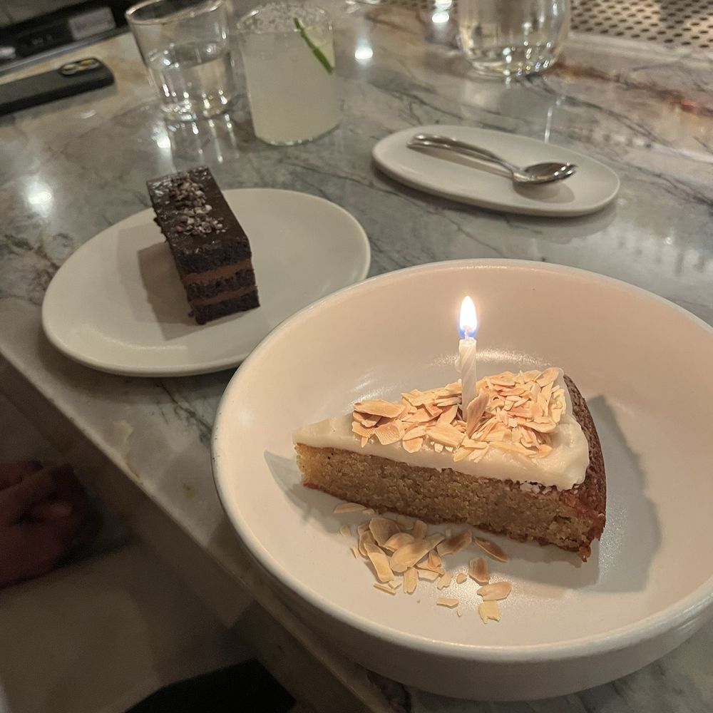 Este - Almond cake - Seafood Near Me - Austin, Texas Este - Almond cake - Seafood Near Me - Austin, Texas