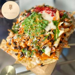 Keily Cakes - Loaded Nachos Birthday Cake - realistic sculpted cake