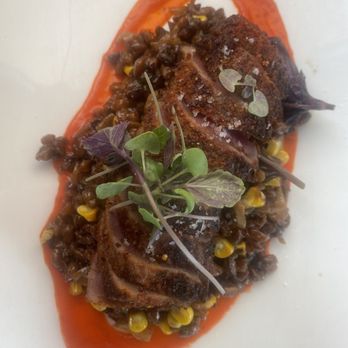 Bouchon - Grilled Venison Medallions - French Near Me - Santa Barbara, California