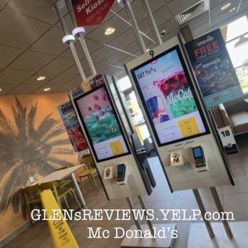 McDonald's - Their little Skynet kiosks are always kept clean. - Fast Food Near Me - Carson, California McDonald's - Their little Skynet kiosks are always kept clean. - Fast Food Near Me - Carson, California