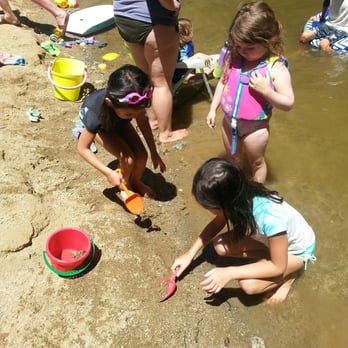 Junction Park - Digging for river treasures. - Parks Near Me - Boulder Creek, California