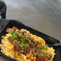 dirty mac with brisket