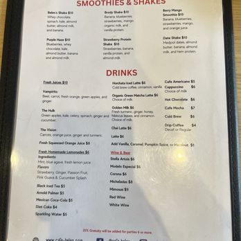 Cafe Belen - Menu 6/21/26 - Breakfast & Brunch Near Me - Los Angeles, California Cafe Belen - Menu 6/21/26 - Breakfast & Brunch Near Me - Los Angeles, California