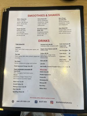 Menu photo 1 Cafe Belen Los Angeles, CA Menu photo 1 Cafe Belen Los Angeles, CA