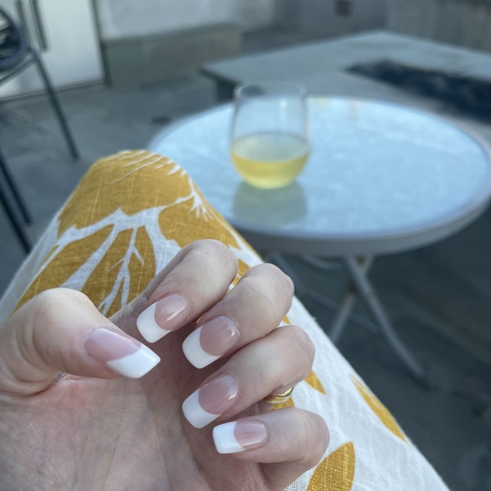 French tips from Nina at Magic Nails French tips from Nina at Magic Nails