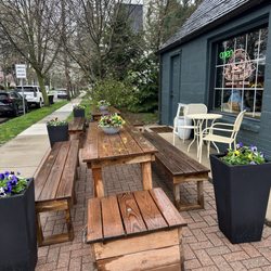 The Little Salumi - Such a nice addition of outdoor seating! Cant wait to enjoy when the rain goes away. Love the little touches