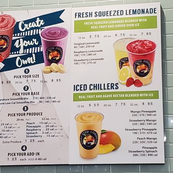 Surf City Squeeze - Menu - Juice Bars & Smoothies Near Me - San Jose, California