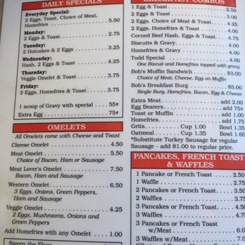 Bob's Hamburg - Menu page 1 - Burgers Near Me - Akron, Ohio Bob's Hamburg - Menu page 1 - Burgers Near Me - Akron, Ohio