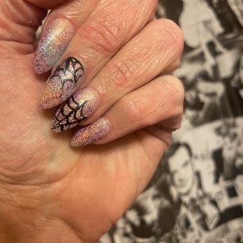 BK Nails and Spa - Girly spiderweb nails - Nail Salons Near Me - Nashville, Tennessee BK Nails and Spa - Girly spiderweb nails - Nail Salons Near Me - Nashville, Tennessee