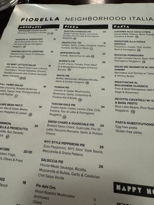 Menu photo 3 Fiorella -Polk San Francisco, CA Menu photo 3 Fiorella -Polk San Francisco, CA