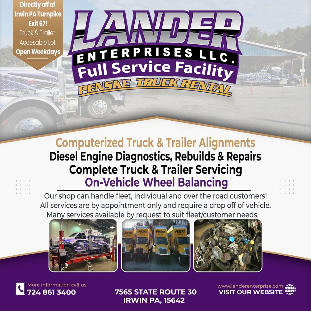 LANDER ENTERPRISES Updated May 2024 32 Photos 7565 US30, Irwin