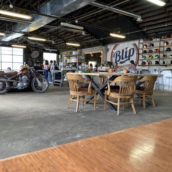 Blip Roasters - View of the coffee bar and main seating area - Coffee & Tea Near Me - Kansas City, Missouri