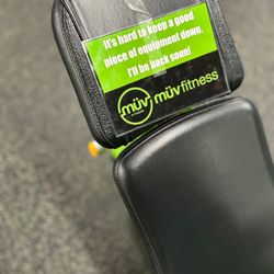 MUV Fitness SE Portland - Signs reflecting deteriorating equipment have become common.