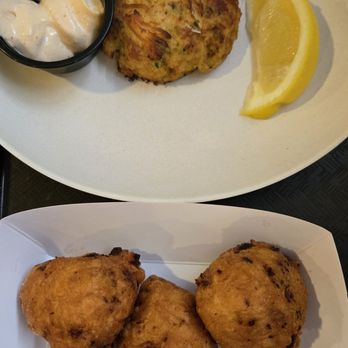 Anthony's Seafood - Crab cake and clam baked (forgot the actual name) - Seafood Near Me - Middletown, Rhode Island Anthony's Seafood - Crab cake and clam baked (forgot the actual name) - Seafood Near Me - Middletown, Rhode Island