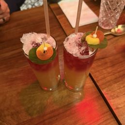 Ring toss cocktail