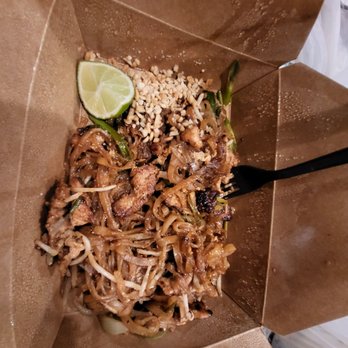 Thai Style - Chicken Pad Thai - Thai Near Me - Carlsbad, California Thai Style - Chicken Pad Thai - Thai Near Me - Carlsbad, California