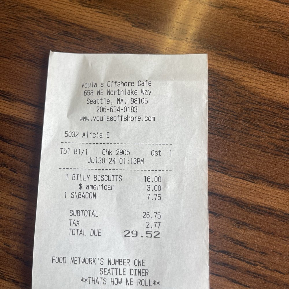 Receipt Receipt