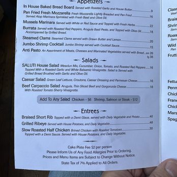 Saluti - Italian Near Me - Lake George, New York Saluti - Italian Near Me - Lake George, New York