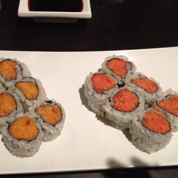 Koi Asian Bistro - Spicy tuna and spicy salmon rolls - Sushi Bars Near Me - Bourbonnais, Illinois