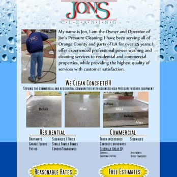 Jon's Pressure Cleaning - Jon's Pressure Cleaning - Window Washing Near Me Jon's Pressure Cleaning - Jon's Pressure Cleaning - Window Washing Near Me