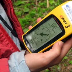 Geocaching-Station