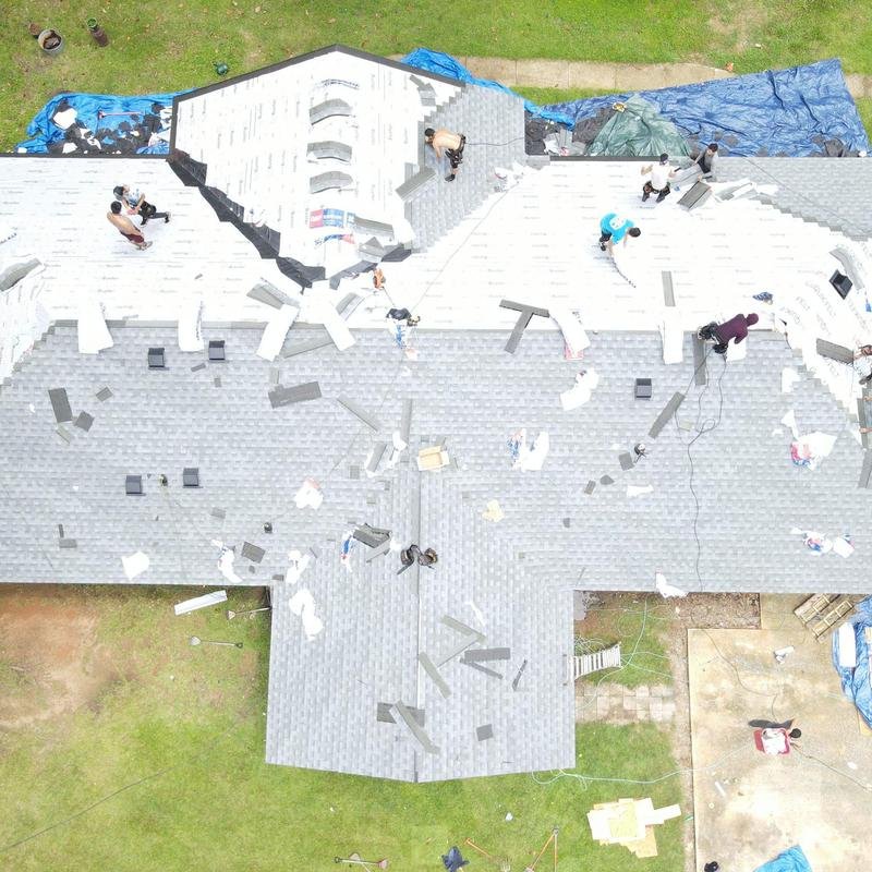 Slide of JD Titan Roofing of Mobile