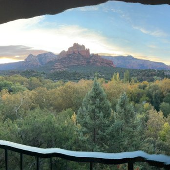Cedars Resort - Panoramic photo/view from our balcony - Hotels Near Me - Sedona, Arizona