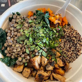 Honest Mary's - Dear Quinoa with chicken - New American Near Me - Austin, Texas