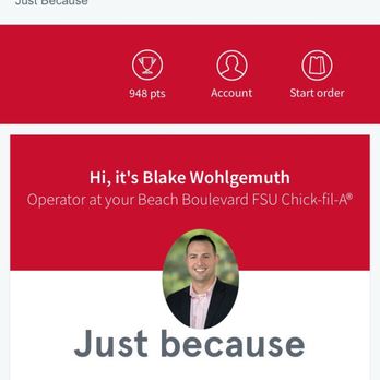 Chick-fil-A - 3am e-mail with freebie? - Fast Food Near Me - Westminster, California Chick-fil-A - 3am e-mail with freebie? - Fast Food Near Me - Westminster, California
