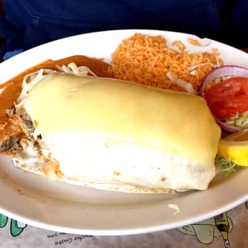 El Senorial - Chopped Steak Burrito - Mexican Near Me - Milwaukee, Wisconsin