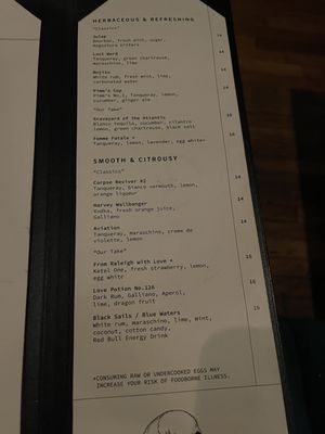 Menu photo 2 The Merchant NC Raleigh, NC Menu photo 2 The Merchant NC Raleigh, NC