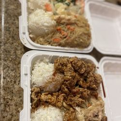 Joselle’s Filipino Cuisine - - Halabos plate - Garlic butter shrimp - Calamansi Chicken plate - filipino-style orange chicken