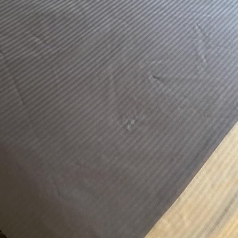 Seaside Inn Seaside - The stain that was on the comforter the receptionist  claimed was "clean enough" - Hotels Near Me - Seaside, California