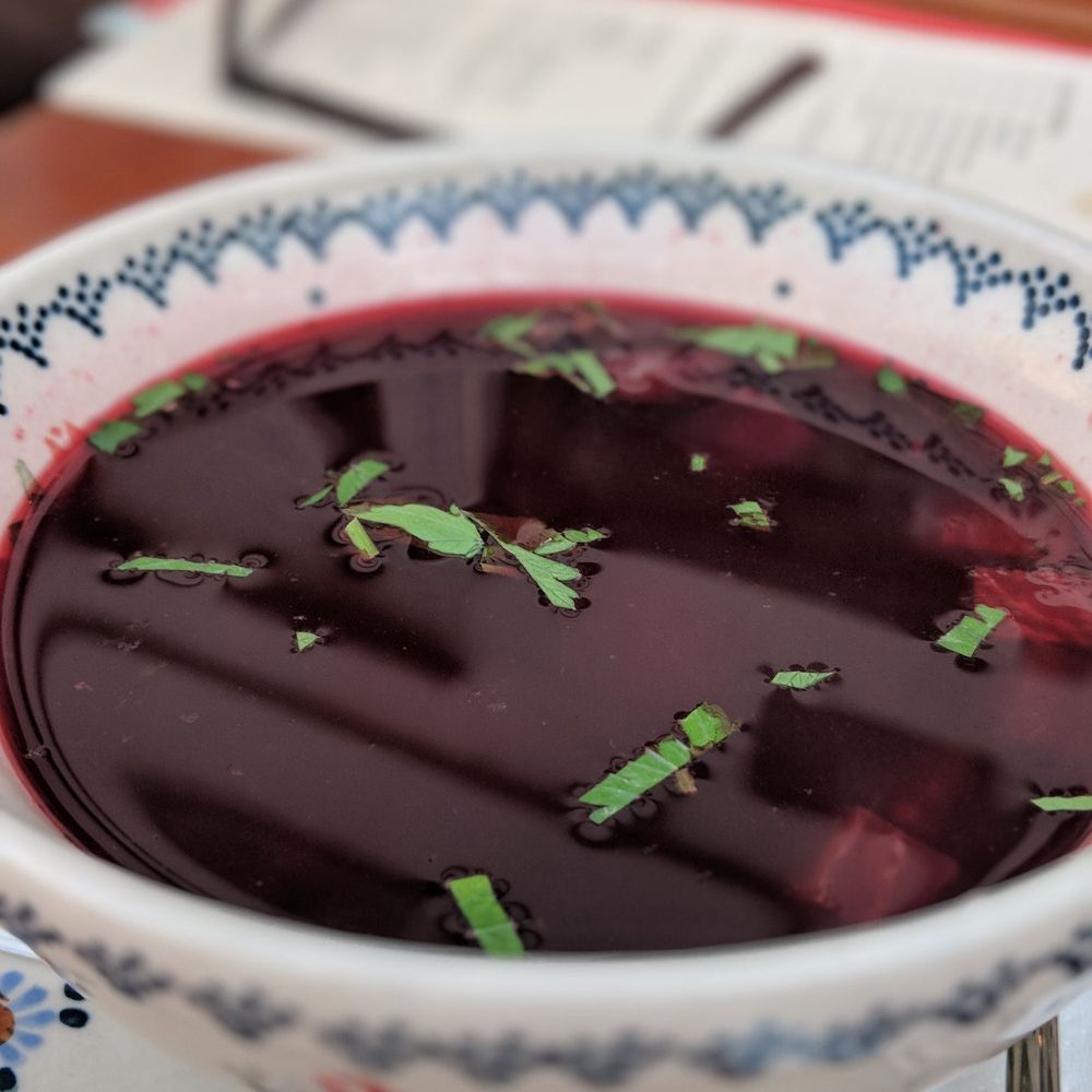 Tachles - Beet soup - Bars Near Me - Vienna, 9 Tachles - Beet soup - Bars Near Me - Vienna, 9