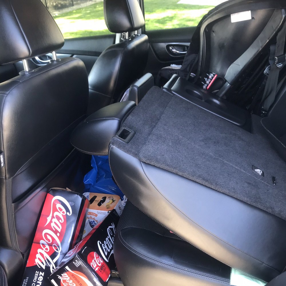 This is how the workers left my backseat. This is how the workers left my backseat.